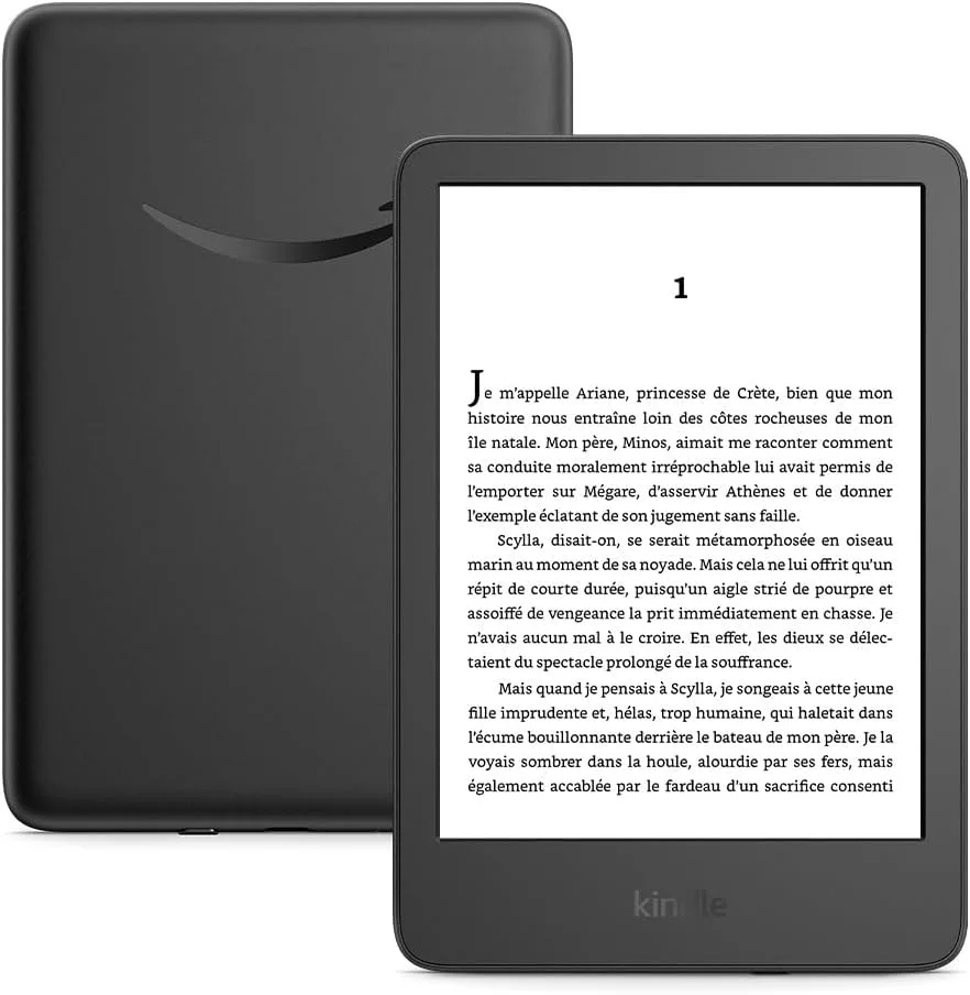 kindle paperwhite 12th  écran antireflets et une autonomie de plusieurs semaines | 16 Go