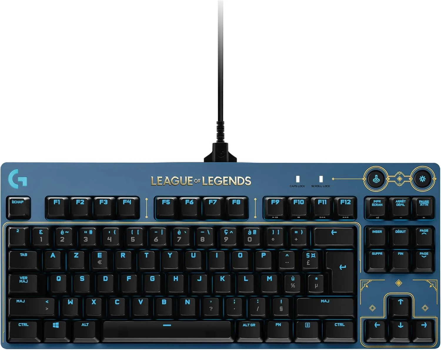 LOGITECH  G PRO X  BROWN TACTILE EDITION League Of Legends