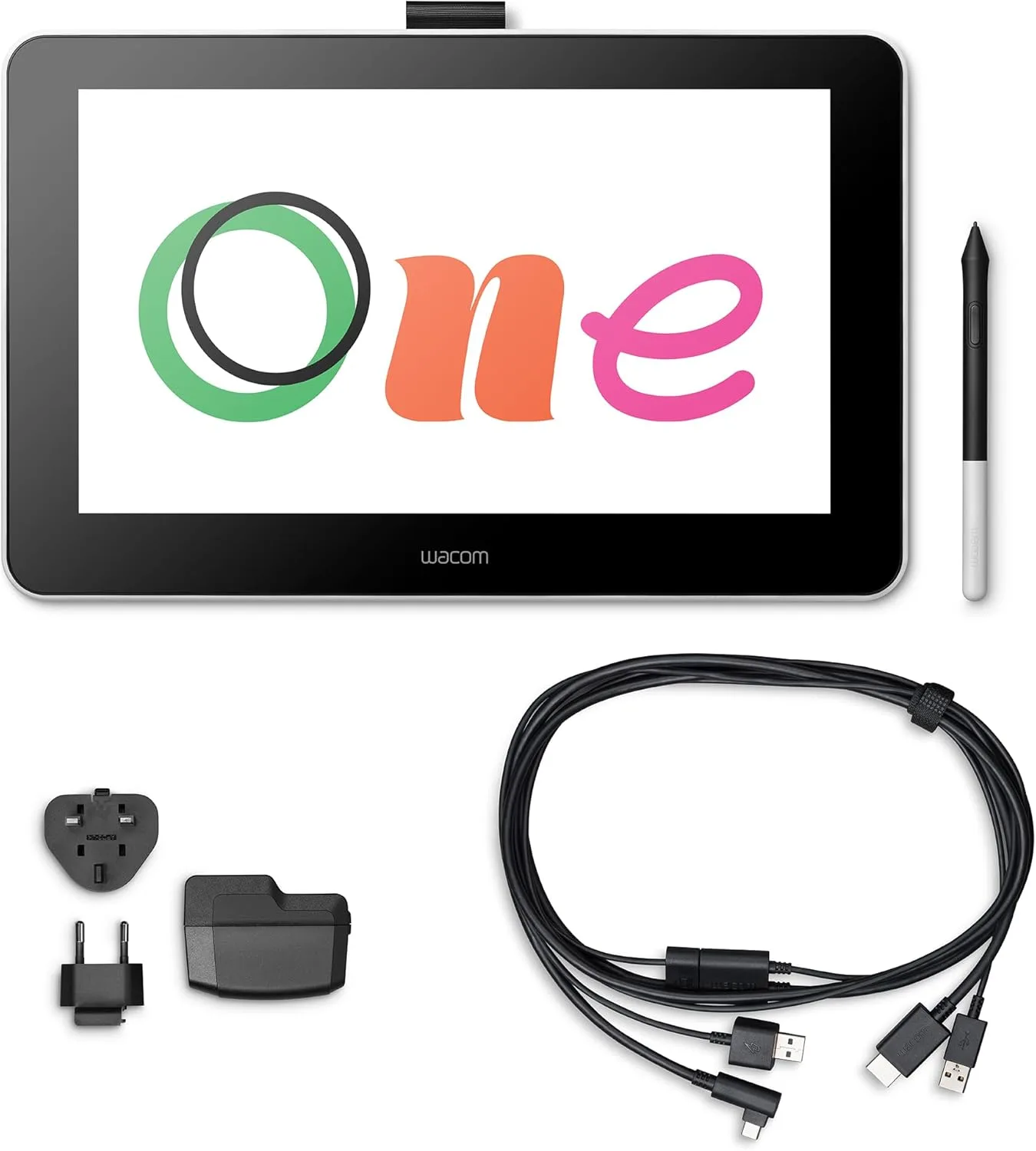 Wacom One 13 Tablette Graphique pro Pack cartable + stylo bonus