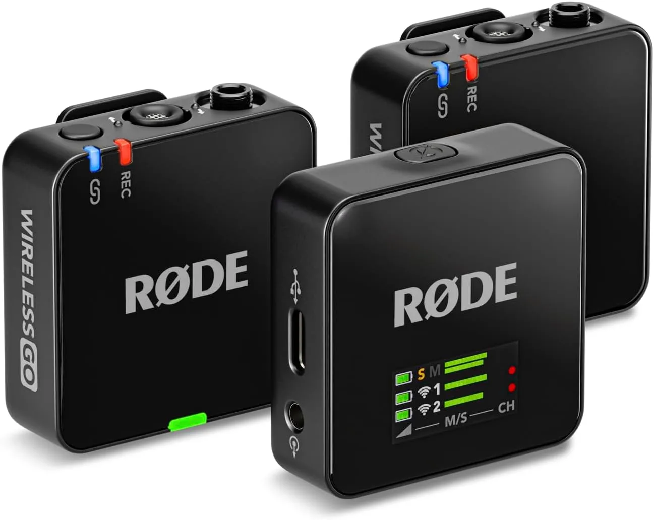 RODE Wireless GO (Gen 3)  Système de Microphones Sans Fil Double avec Enregistrement 32-bit Float